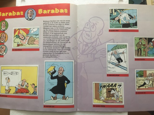Italy Sticker album De hamer van Thor 1995