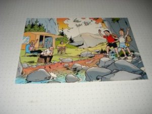 De Stulp Lambik vissen met de familie