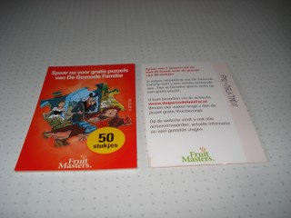 Spaarpunt Puzzel 50 stuks Rood Spaarpunt Puzzel 50 stuks Rood