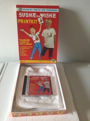 Suske en wiske Printkit in originele doos