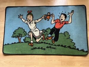 Vloerkleedje Blauw