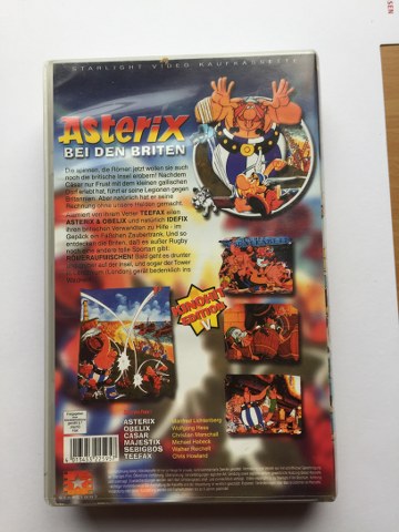 VHS Asterix Bei den britten VHS Asterix Bei den britten