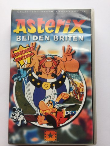 VHS Asterix Bei den britten VHS Asterix Bei den britten