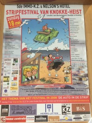 Poster Stripfestival Knokke-Heist