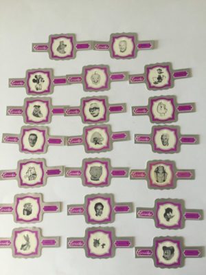 Sigarenbandjes 20 stuks Caraibe Kleur Lila