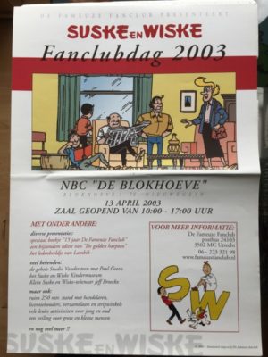 Poster Fanclubdag 2003