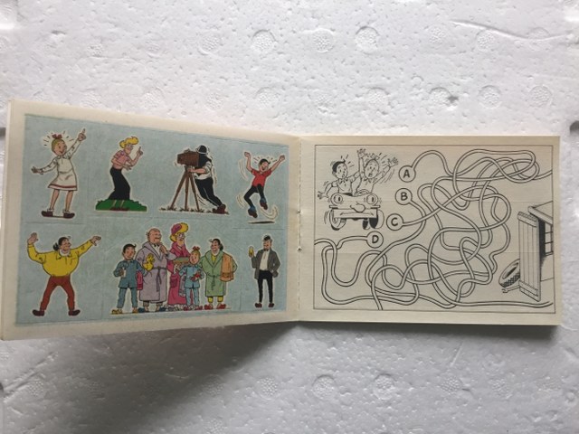 Stickerboekje Mini boekje met Stickers
