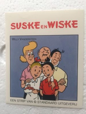 Sticker Een strip Standaard Uitgeverij De Familie