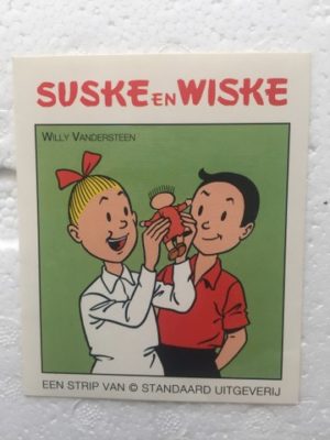 Sticker Een strip Standaard Uitgeverij S&W en Schanulleke