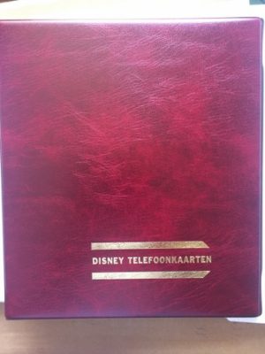 Disney Telefoonkaarten map met 7 stuks