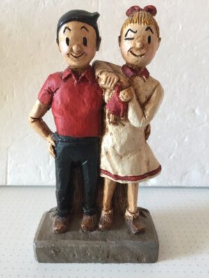 S&W met boomstam eruit stekend