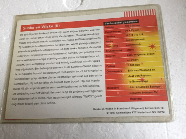 Postzegel mapje 168