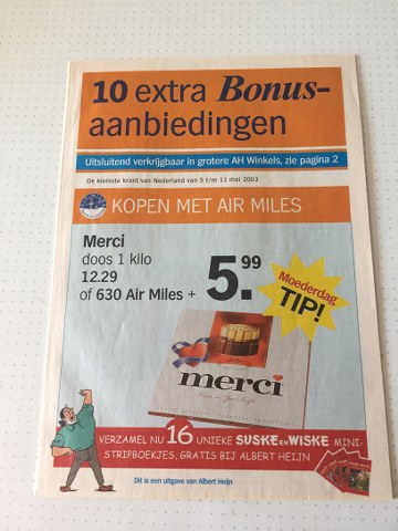 Folderboekje AH verzamel ze nu 16 Folderboekje AH verzamel ze nu 16