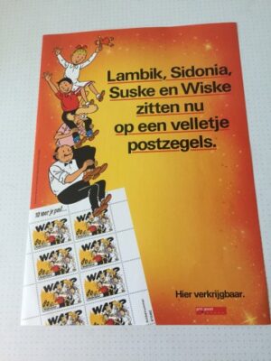 Folder postzegels PTT post