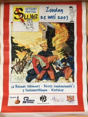 Poster stripfestival Sluis