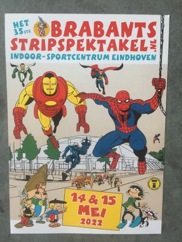 Folder Brabants stripspektakel 35 ste Editie Folder Brabants stripspektakel 35 ste Editie