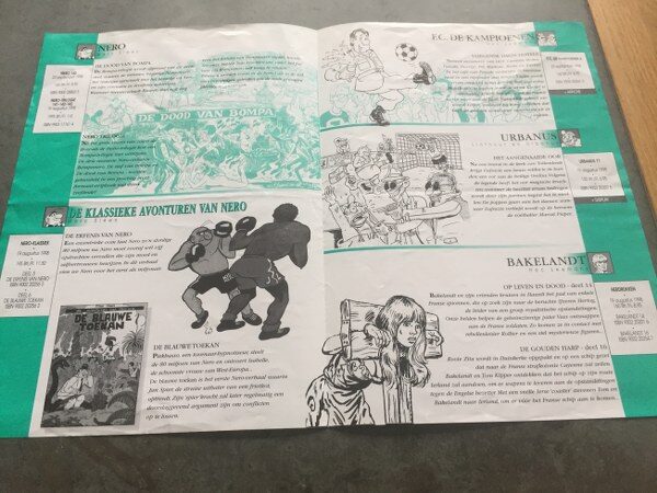 Kwartaal Folder Standaard Strips