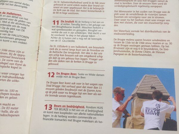 Info boekje Sculpturenfestival Zeebrugge 2003