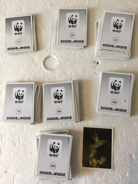 WWF stickers diverse nummers