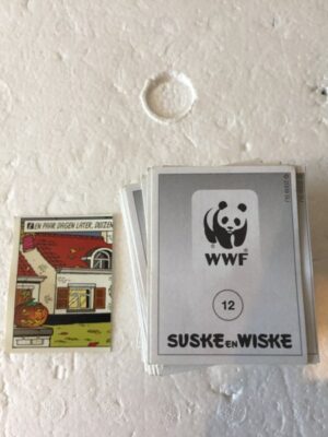 WWF stickers diverse nummers