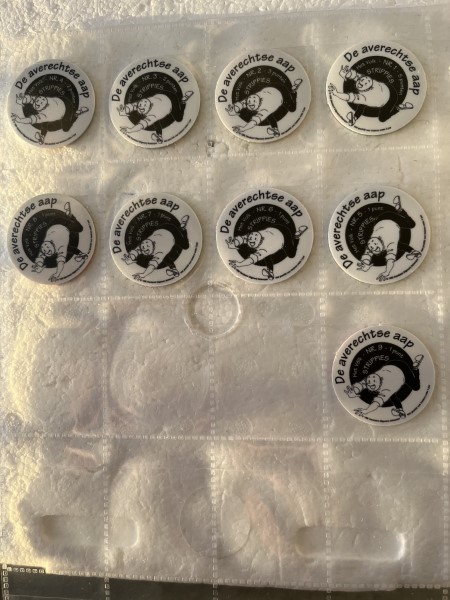 Complete set Strippies De averechtse aap