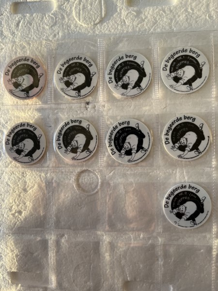 Complete set Strippies De begeerde berg