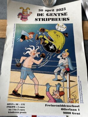 Poster Gentse Stripbeurs 2023