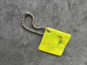 Sleutelhanger Geel Suske