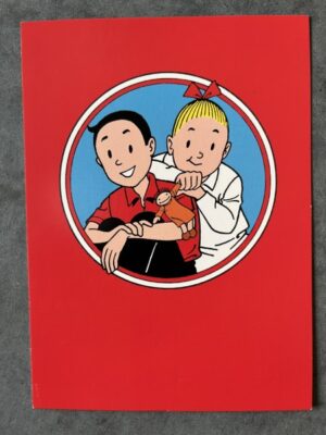 Kaart Suske en Wiske en Schanulleke Hallmark