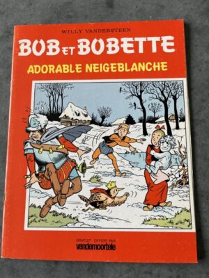 Bob et Bobette Adrable Neigeblance Vandemoortele