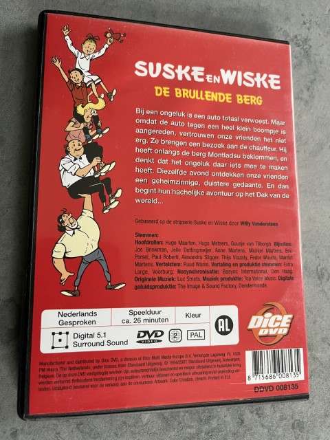 DVD De brullende berg