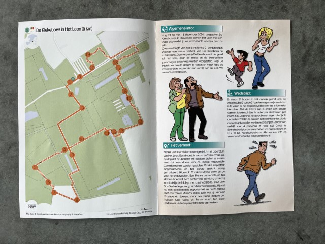 Folder kiekeboe Doe-Wandeling