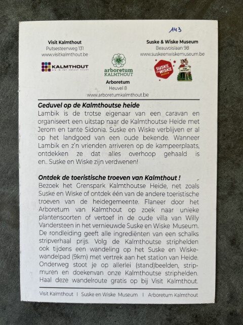 Kaart Geduvel op de heide