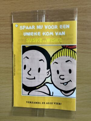 Fruitmaster spaarpunt Unieke kom Suske en Wiske