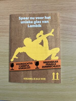 Fruitmaster spaarpunt glas lambik