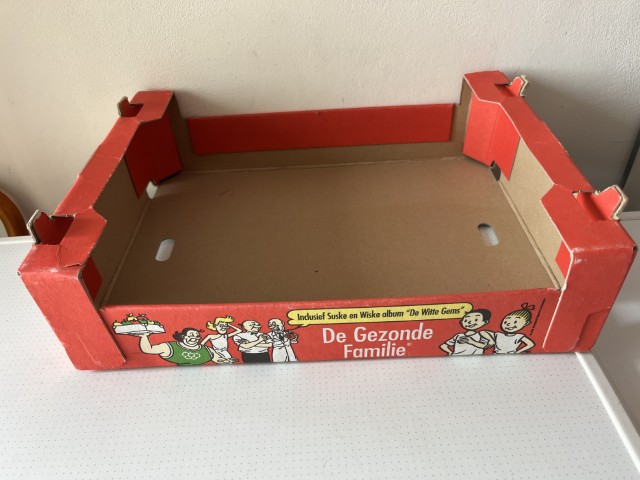 Kartonnen fruitmaster kistje