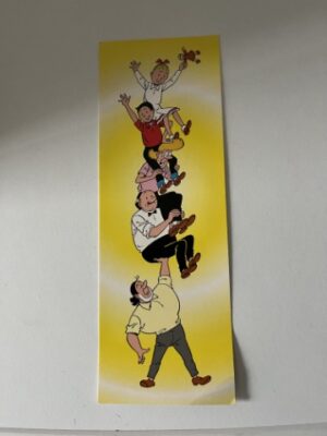 Kaart Jerom en de familie toren geel