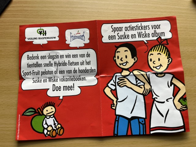 Spaarsticker en folder Lambik Spaarsticker en folder Lambik