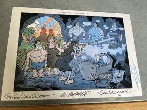 Ex-libris Fanclub 2019 klein met handtekening