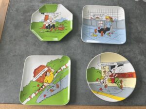 Fruitmaster borden set a 4 stuks